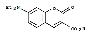 7-(二乙基氨基)香豆素-3-甲酸 497956