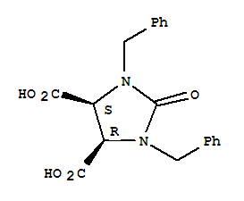 顺1,3-二苄基咪唑-2-酮-4,5-二羧酸