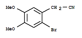 2-溴-4,5-二甲氧基苄基氰