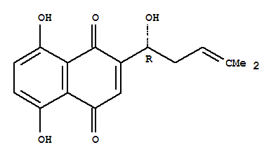 (R)-5,8-二羟基-2-(1-羟基-4-甲基戊-3-烯-1-基)萘-1,4-二酮