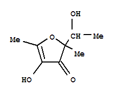 4-羟基-2-(1-羟基乙基)-2,5-二甲基呋喃-3-酮