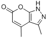 3,4-二甲基-1,6-二氢吡喃并[2,3-C]吡唑-6-酮