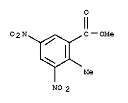 2-甲基-3，5二硝基苯甲酸甲酯