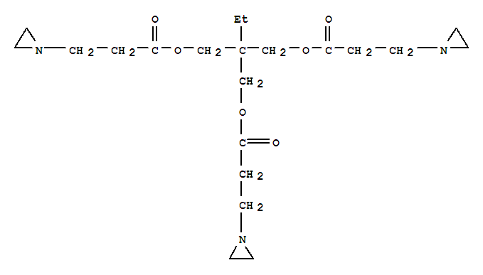 三羟甲基丙烷-三(3-吖丙啶基丙酸酯); 交联剂 XC-103