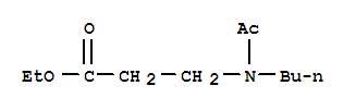 3-(N-正丁基-N-乙酰基)-氨基丙酸乙酯