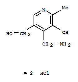 盐酸吡多胺; 4-氨基甲基-5-羟基-6-甲基-3-吡啶甲醇二盐酸盐