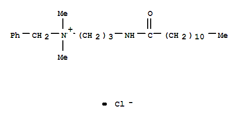 氯化苯甲基二甲基[3-[(1-羰基十二基)氨基]丙基]铵