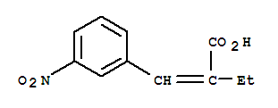2-乙基-3-(3-硝基苯基)丙烯酸