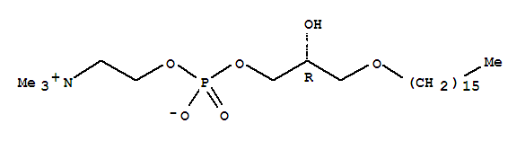 1-O-十六烷基-sn-甘油基-3-胆碱磷酸