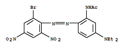 N-[2-[(2-溴-4,6-二硝基苯基)偶氮]-5-(二乙氨基)苯基]乙酰胺