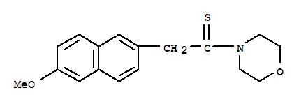 4-[2-(6-甲氧基-2-萘基)-1-硫代乙基]吗啉