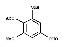 4-乙酰氧基-3,5-二甲氧基苯甲醛