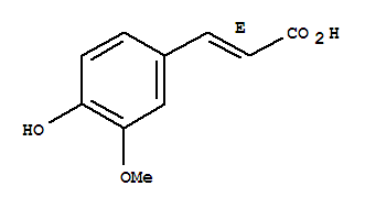 反-4-羟基-3-甲氧基肉桂酸