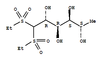 (2R,3R,4S,5S)-1,1-双(乙基磺酰基)己烷-2,3,4,5-四醇