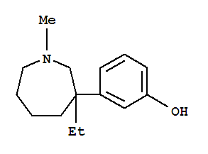 美普他酚; 美他西诺; 美他齐诺; 3-(3-乙基六氢-1-甲基-1H-氮杂卓基-3-基)苯酚