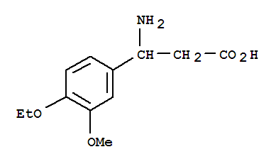 3-氨基-3-(4-乙氧基-3-甲氧基苯基)-丙酸