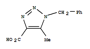 1-苄基-5-甲基-1H-[1,2,3]三唑-4-甲酸