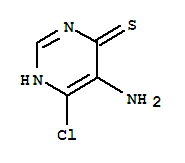 4-巯基-5-氨基-6-氯嘧啶