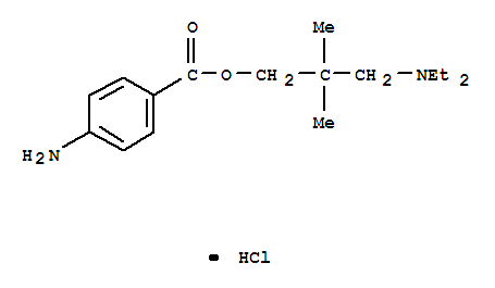 3-(二乙氨基)-2,2-二甲基-1-丙醇1-(4-氨基苯甲酸酯)盐酸盐
