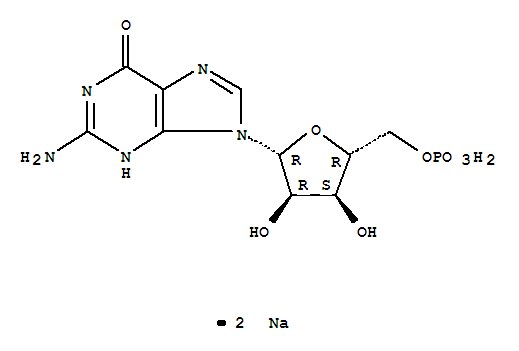 鸟苷 5'-单磷酸二钠盐 水合物 235621