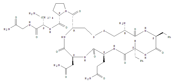 2-苯丙氨酸-8-赖氨酸加压素