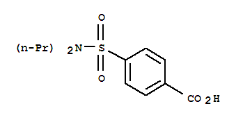 丙磺舒; 对[(二丙氨基)磺酰基]苯甲酸