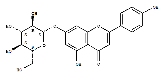 芹菜素-7-O-β-D-吡喃葡萄糖苷（大波斯菊苷）