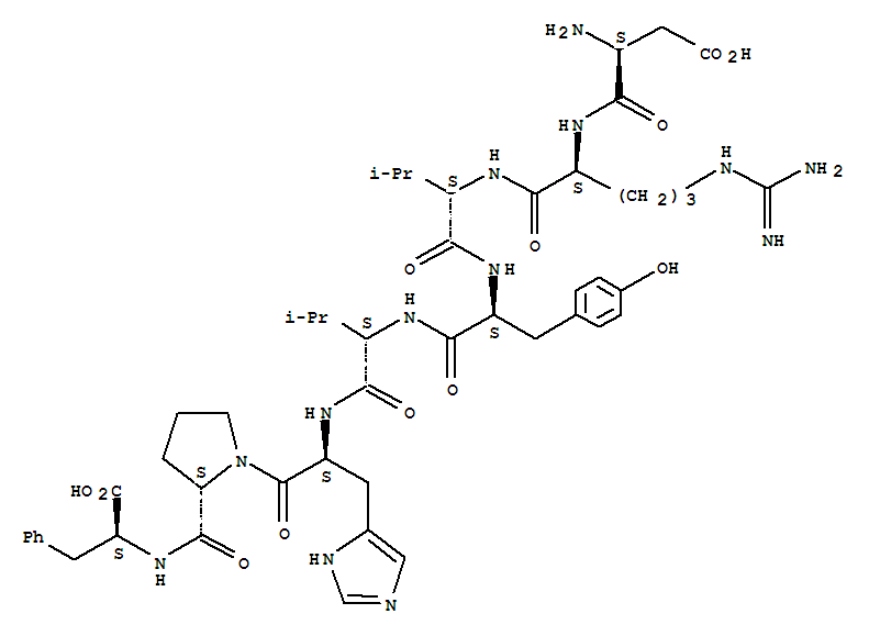 多肽合成Angiotensin Acetate