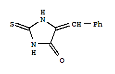 (5E)-5-亚苄基-2-硫代-咪唑烷-4-酮