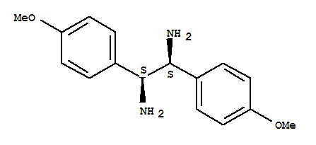 (1R,2R)-(-)-1,2-二(4-甲氧基苯基)乙二胺