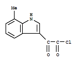 2-(7-甲基-1H-吲哚-3-基)-2-氧代乙酰氯