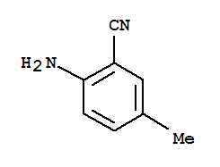 2-氨基-5-甲基苯腈; 4-氨基-3-氰基甲苯