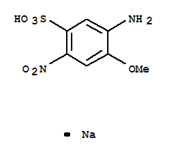 5-氨基-4-甲氧基-2-硝基苯磺酸钠