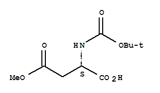 Boc-L-天冬氨酸 4-甲酯; 叔丁氧羰基-L-天冬氨酸 4-甲酯