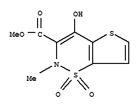 2-甲基-4-羟基-2H-噻吩并[2,3-e]-1,2-噻嗪-3-甲酸甲酯-1,1-二氧化物