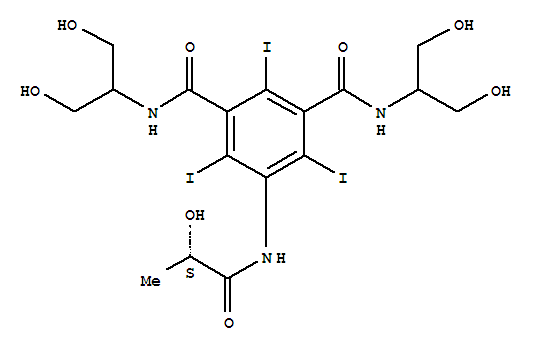 碘帕醇; (S)-N,N'-双(1,3-二羟基丙-2-基)-5-[[(2S)-2-羟基丙酰]氨基]-2,4,6-三碘苯-1,3-二甲酰胺