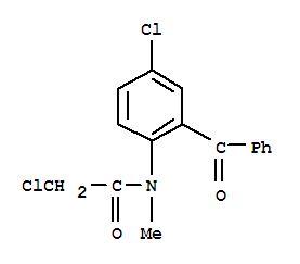 2-(N-甲基氯乙酰氨)-5-氯二苯甲酮