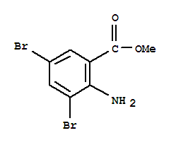 2-氨基-3,5-二溴苯甲酸甲酯 235636
