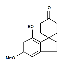 Cannabispiran; 2',3'-二氢-7'-羟基-5'-甲氧基螺[环己烷-1,1'-[1H]茚]-4-酮