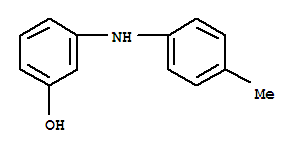 对甲基间羟基二苯胺; 3-[(4-甲基苯基)氨基]苯酚; 3-羟基-4'-甲基二苯胺