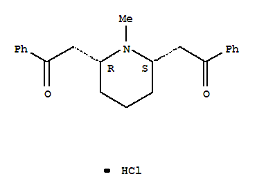 顺式-2,2'-(1-甲基哌啶-2,6-二基)二[1-苯基乙烷-1-酮]盐酸盐