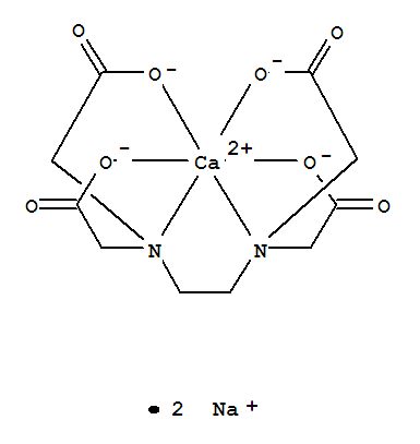 乙二胺四乙酸二钠钙； 乙二胺四乙酸钙二钠； EDTA 钙钠盐