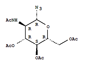 2-乙酰氨基-3,4,6-三-O-乙酰基-2-脱氧-β-D-吡喃葡萄糖酰基叠氮化物
