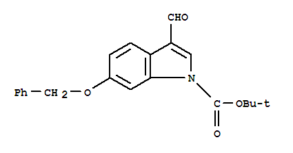 6-苄氧基-3-甲酰基吲哚-1-羧酸叔丁酯