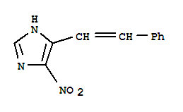 4-硝基-5-[(e)-2-苯基乙烯基]-1H-咪唑