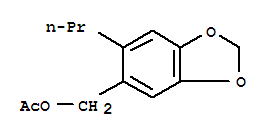 (6-丙基苯并[1,3]二氧杂环戊烯-5-基)甲基乙酸酯