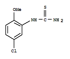 5-氯-2-甲氧基苯基硫脲