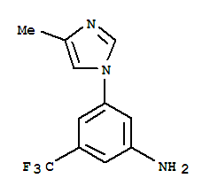 3-（4-甲基-1H-咪唑-1-基）-5-（三氟甲基）苯胺