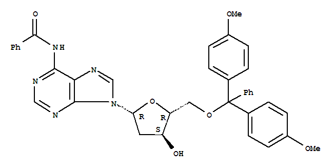 N6-苯甲酰基-5''-O-(4,4''-二甲氧基三苯基)-2''-脱氧腺苷