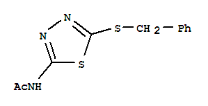2-乙酰氨基-5-苯甲硫基-1,3,4-噻二唑